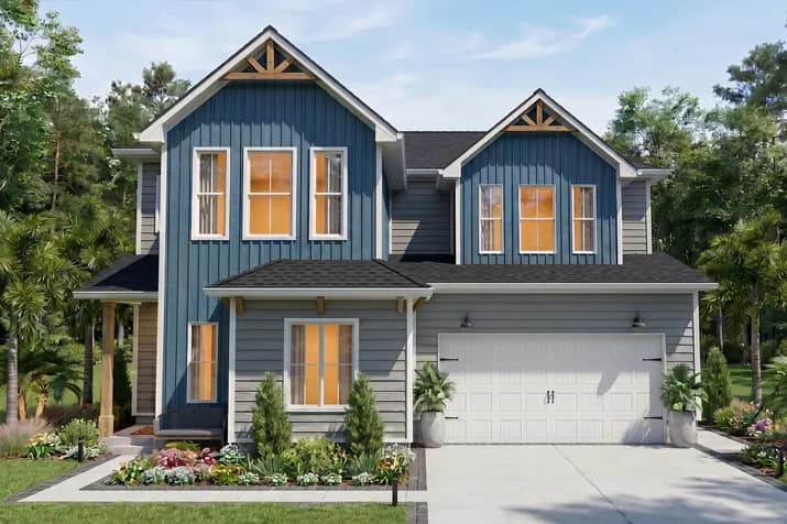New construction home at 5526 Frank Reeder Rd (LOT C), Pensacola, Florida